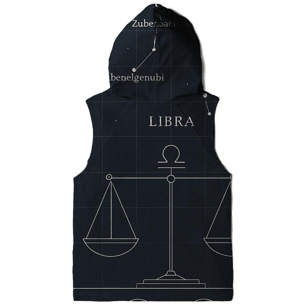 Libra Equinox Scales Star Chart custom hoodies
