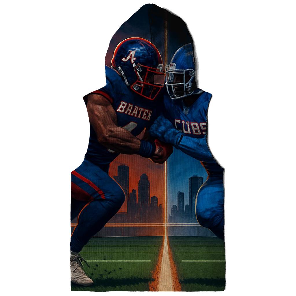 Skyline Scrimmage Braves Versus Cubs embroidered hoodies
