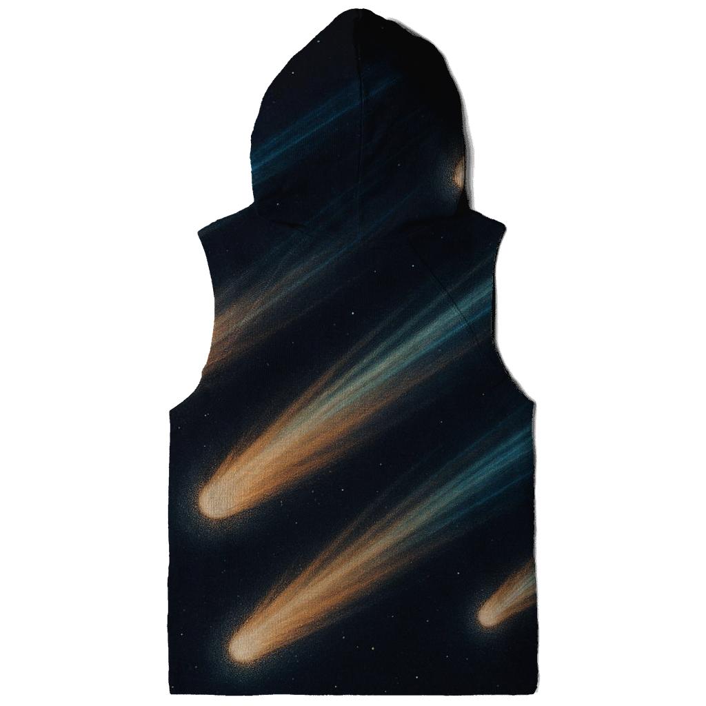 Comet Trail Fan And Ion Striae zip-up hoodies