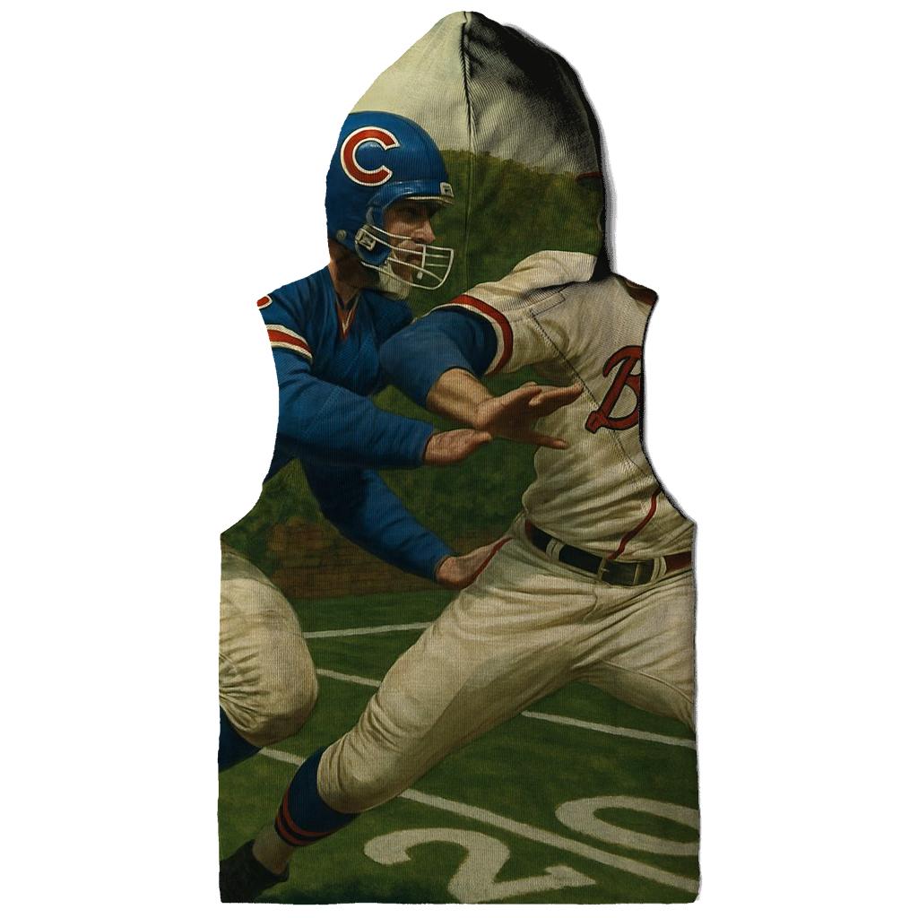Ivy Wall Blitz Under Stadium Lights premium hoodies