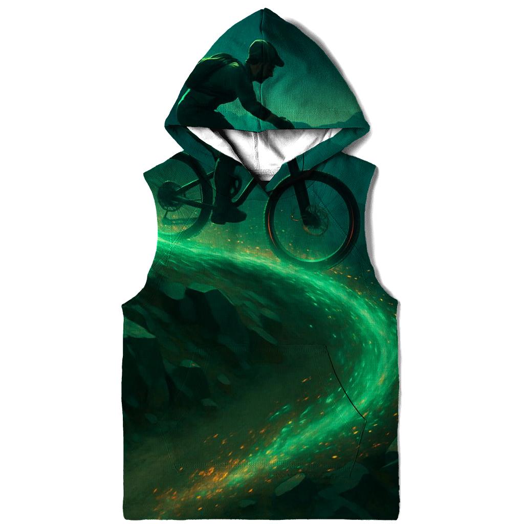 Emerald Mountain Bike Comet Descent graphic hoodies
