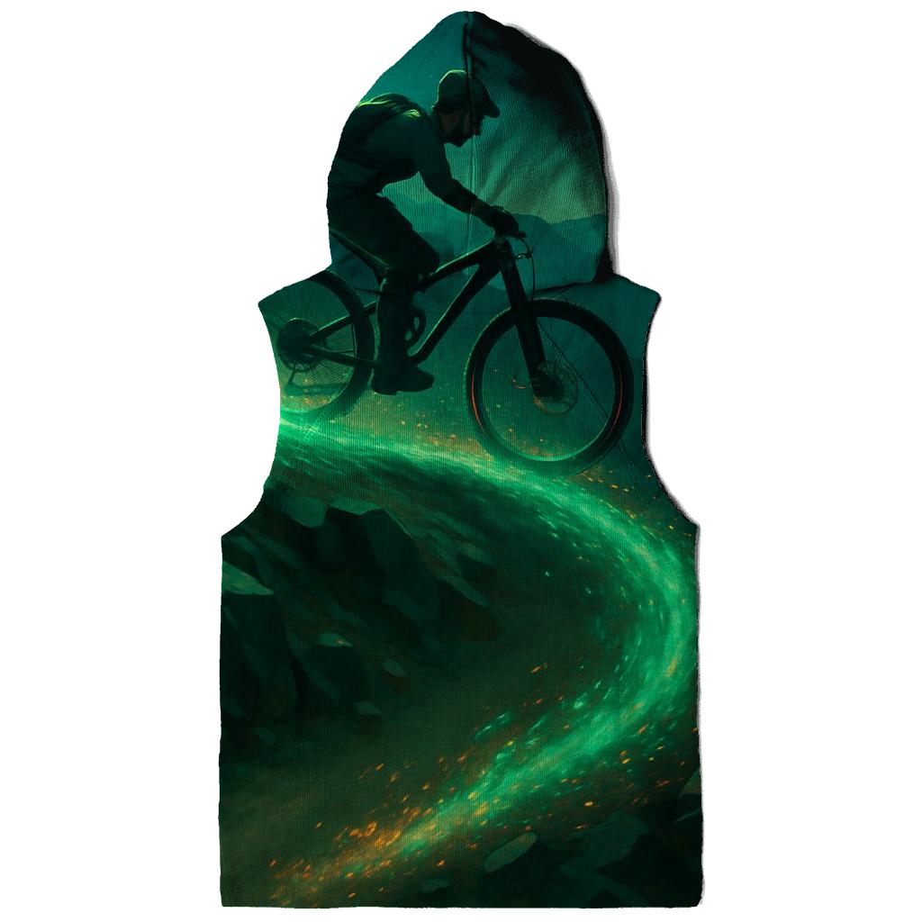 Emerald Mountain Bike Comet Descent graphic hoodies