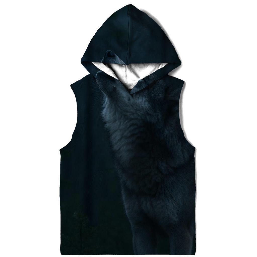 Blue Hour Chorus Gray Wolf hoodies fashion