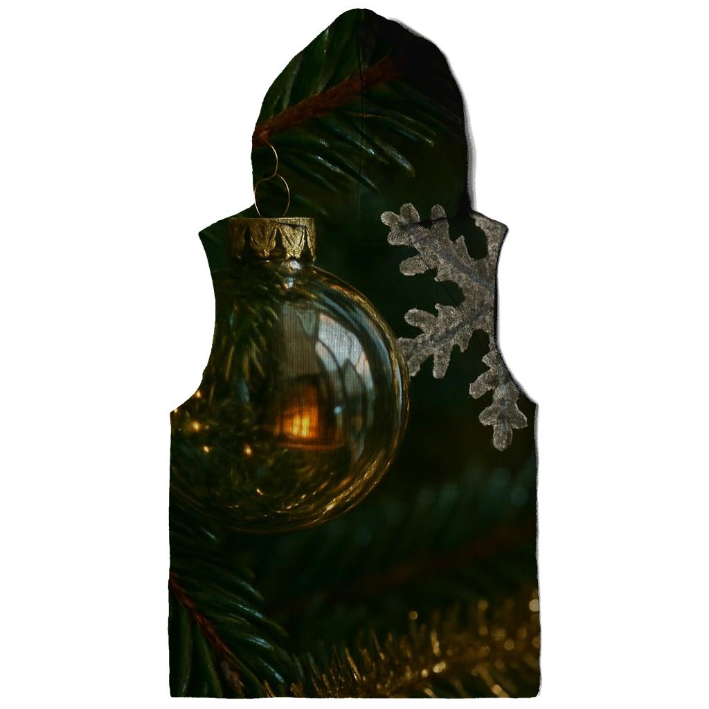 Pine Branch Ornaments In Quiet Focus hoodie styles