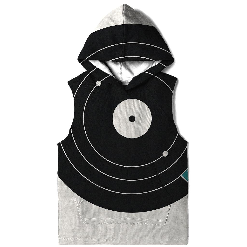 Turntable Orbit Diagram embroidered hoodies