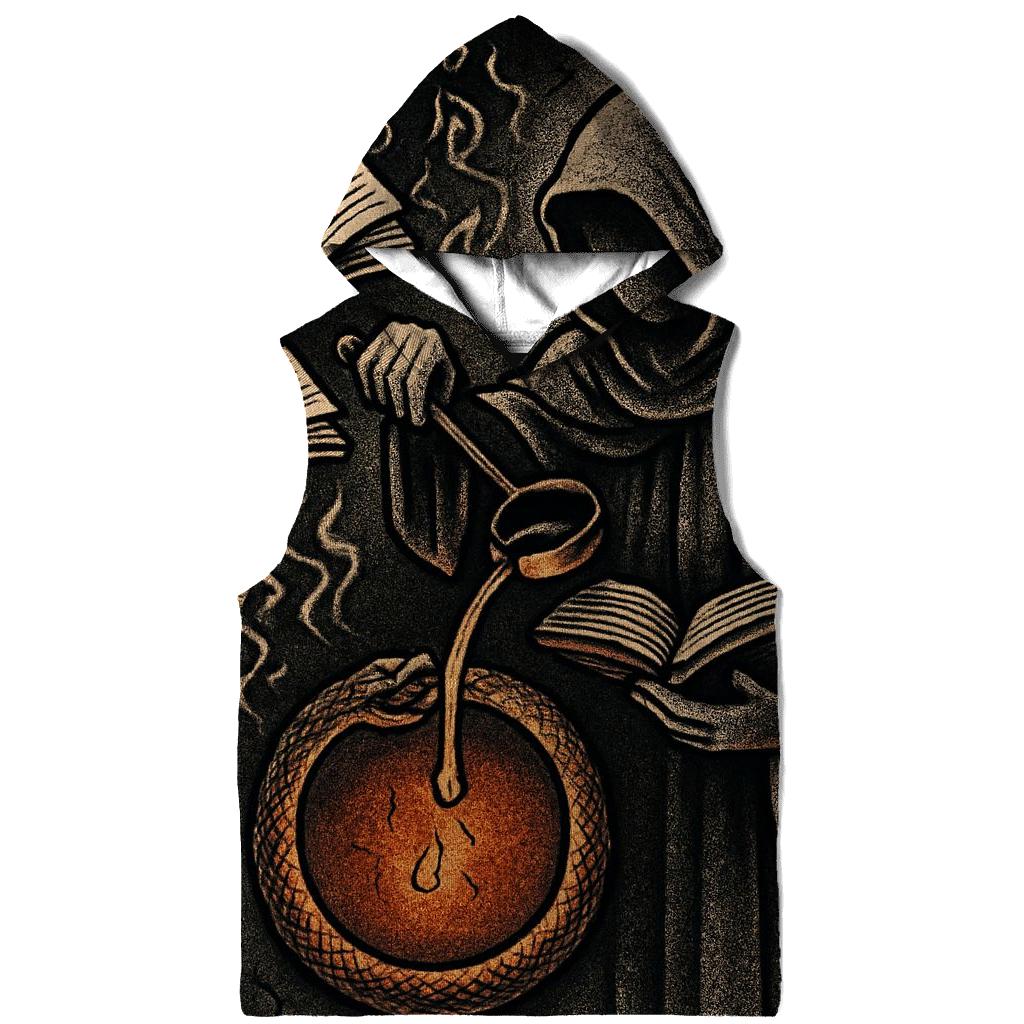 Library Of Molten Ink Ouroboros lightweight hoodies