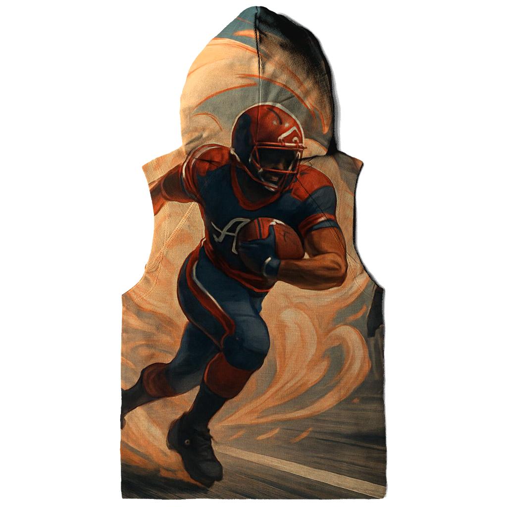 Peachtree Wind Route Kick Return Clash graphic hoodies