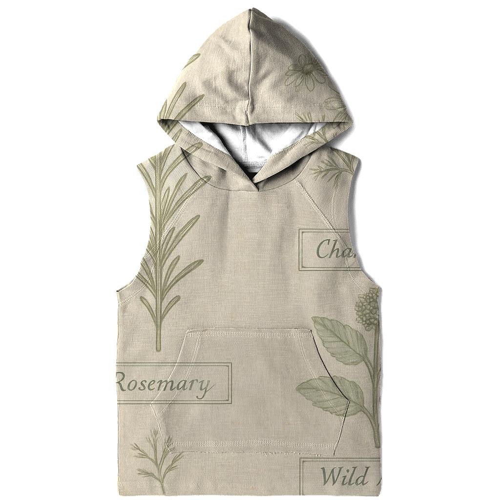 Vintage Botanical Herbarium Label Sheet designer hoodies