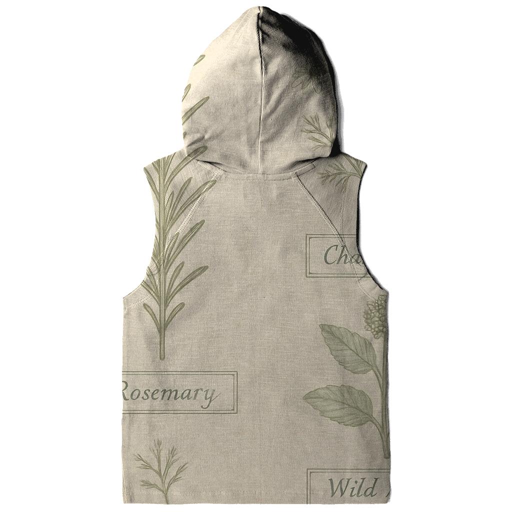 Vintage Botanical Herbarium Label Sheet designer hoodies