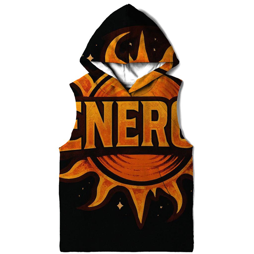Solar Flare Streetwear Badge lightweight hoodies