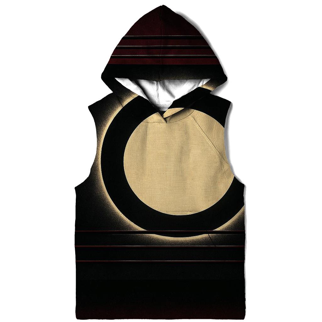 Burgundy Boxing Ring Eclipse premium hoodies