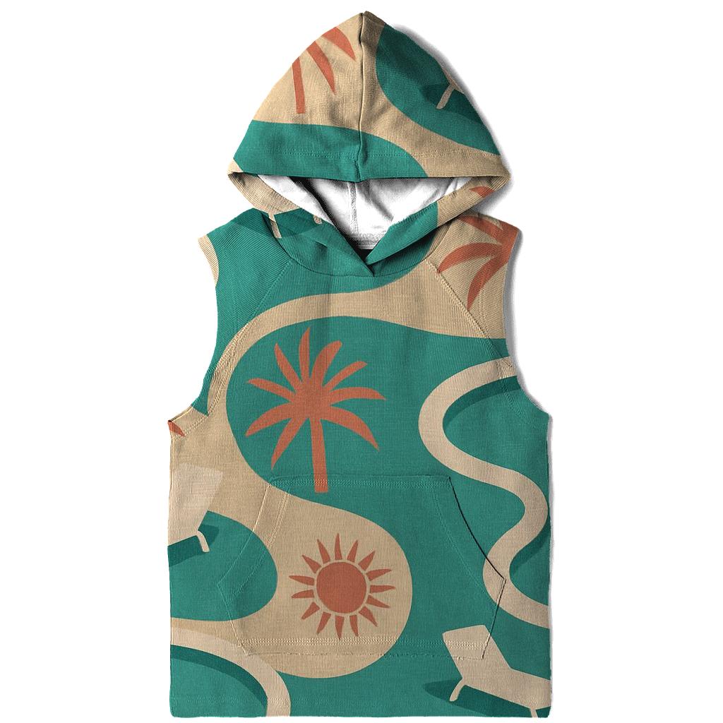 Palm Springs Poolside Curves hoodie styles