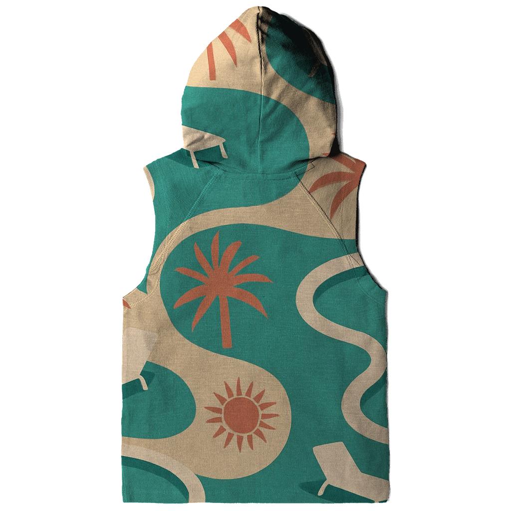 Palm Springs Poolside Curves hoodie styles