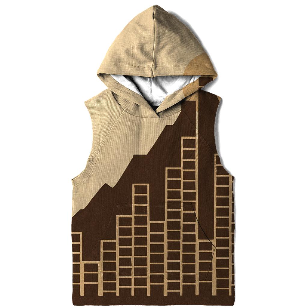 Equalizer Mountain Range embroidered hoodies