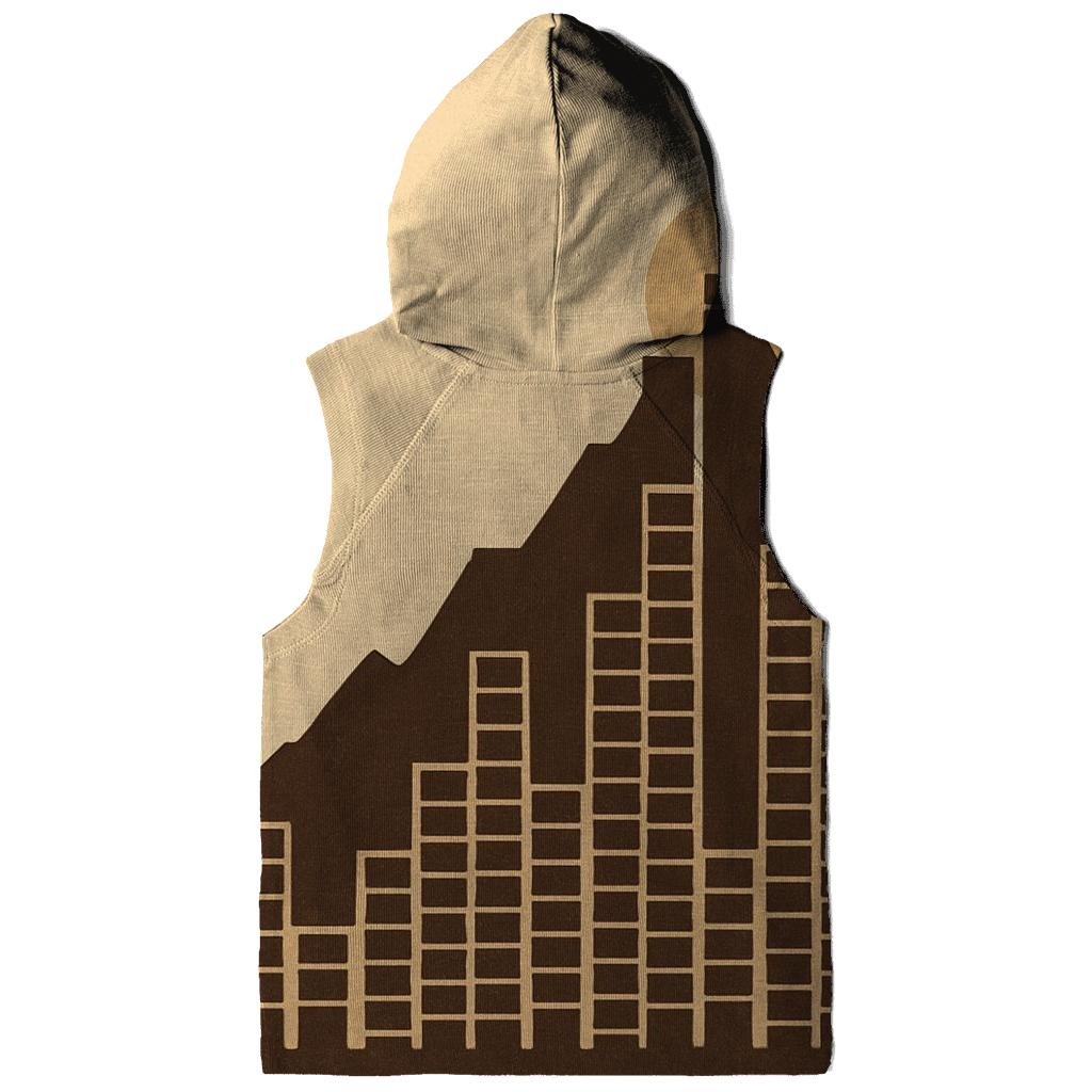 Equalizer Mountain Range embroidered hoodies