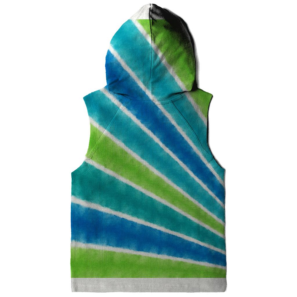 Diagonal Fold Meteor Shower Rays hoodie trends