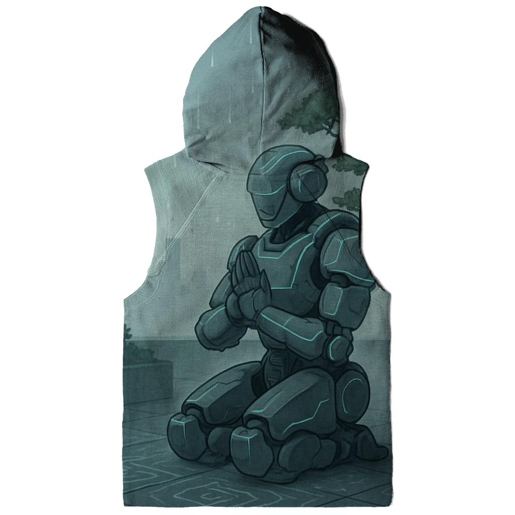 Bonsai Mech Rain Meditation hoodie designs