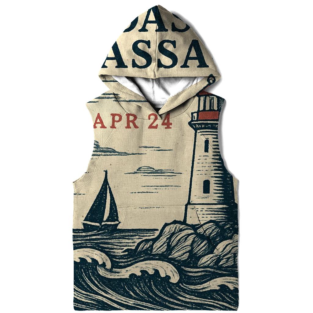 Old Time Maritime Lighthouse Travel Stamp hoodie trends
