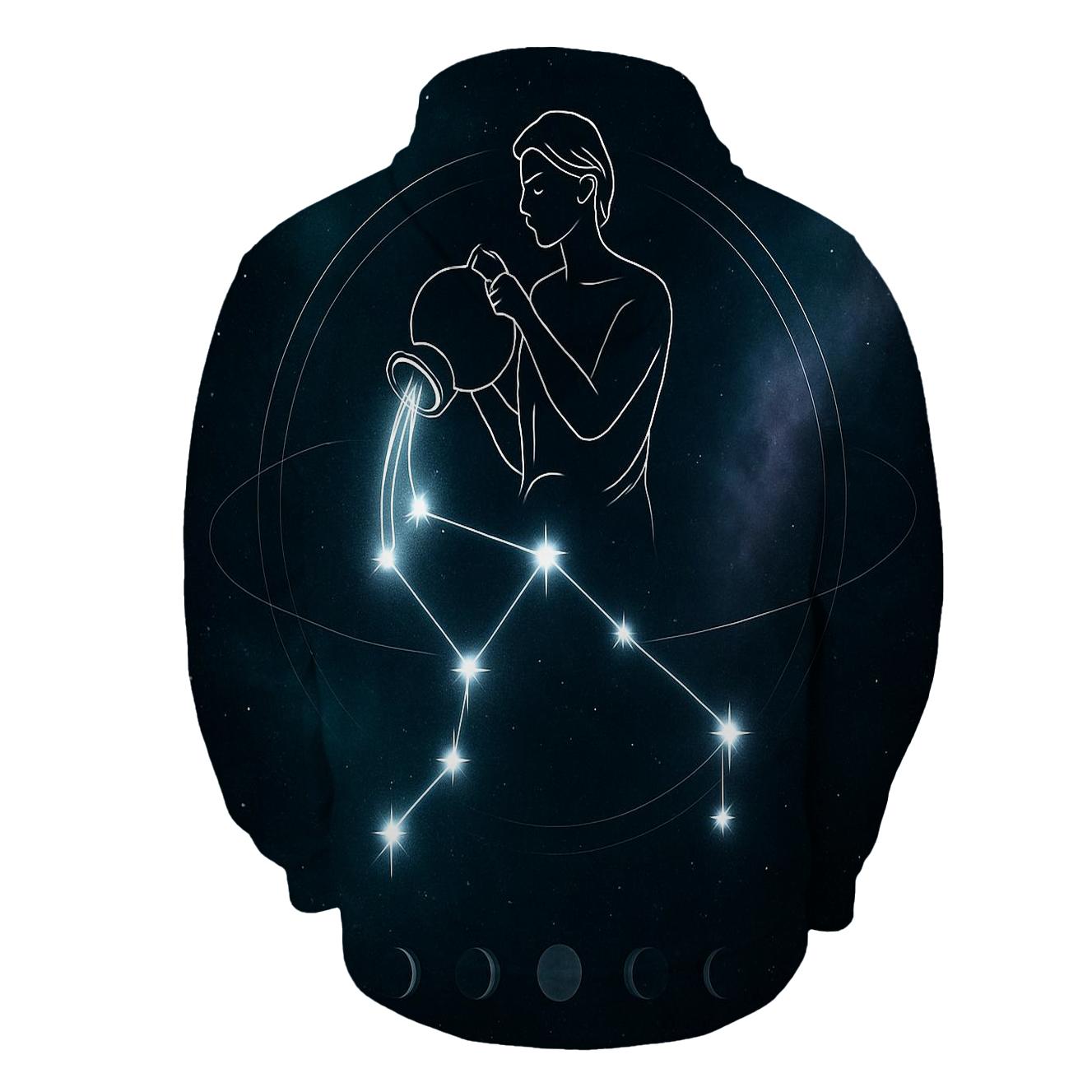 Aquarius Water Bearer Star Stream hoodie designs