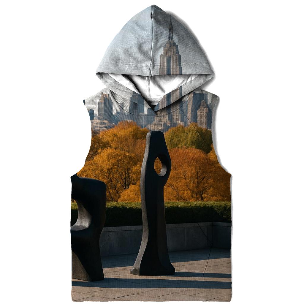 Autumn Morning From The Met Roof Garden Toward Midtown pullover hoodies