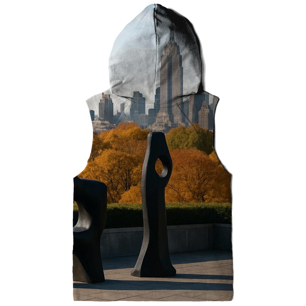 Autumn Morning From The Met Roof Garden Toward Midtown pullover hoodies