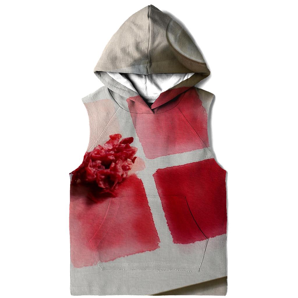 Peony Petal Pigment Test On Watercolor Paper hoodie trends
