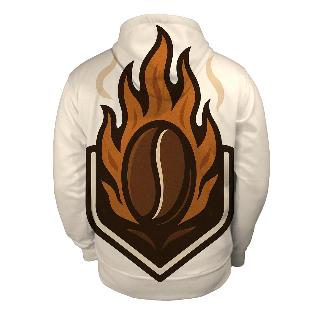 Roaster Flame Crest custom hoodies