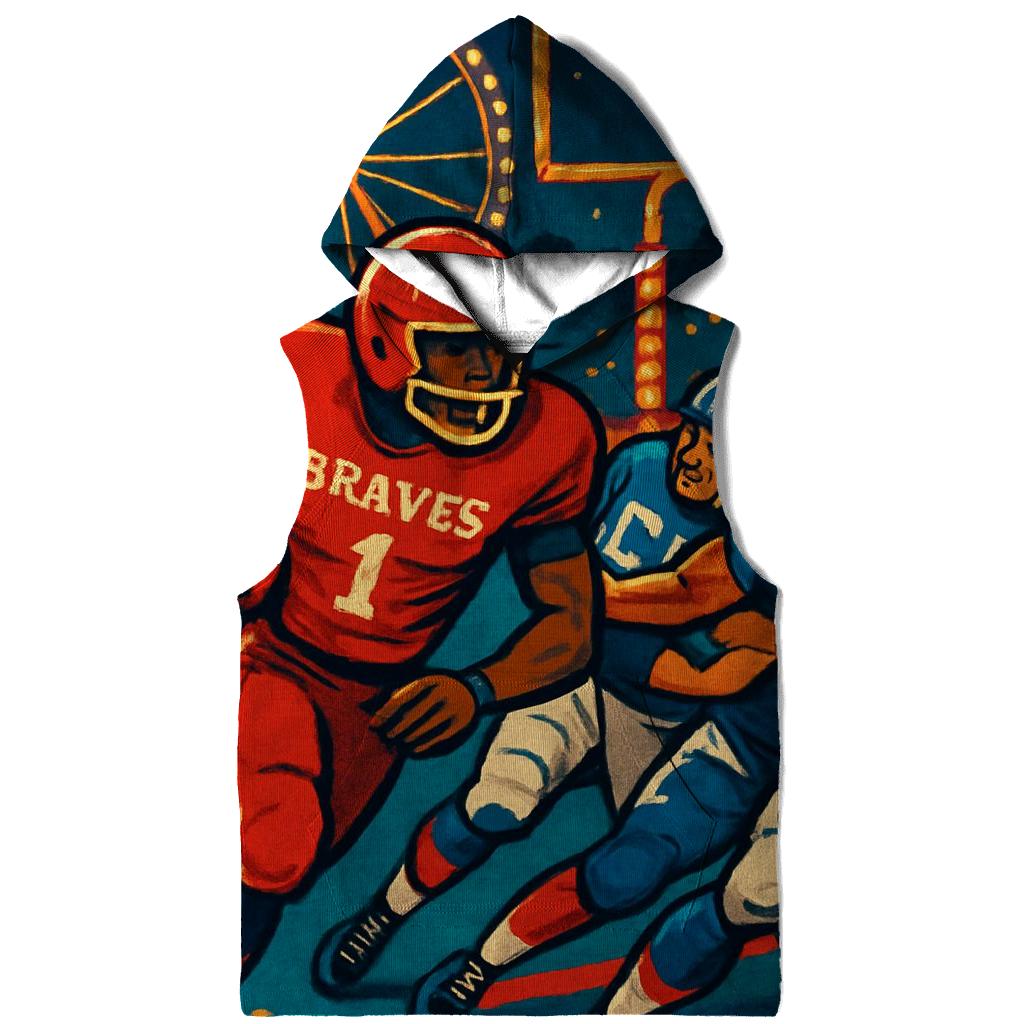 Carnival Midway Trick Play Tackle graphic hoodies