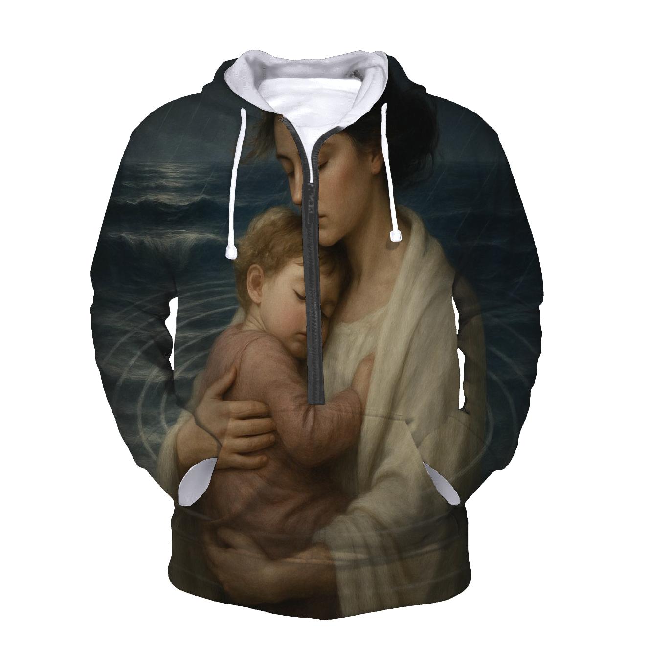 The Heartbeat Anchor A Mother’s Calm In Every Storm pullover hoodies