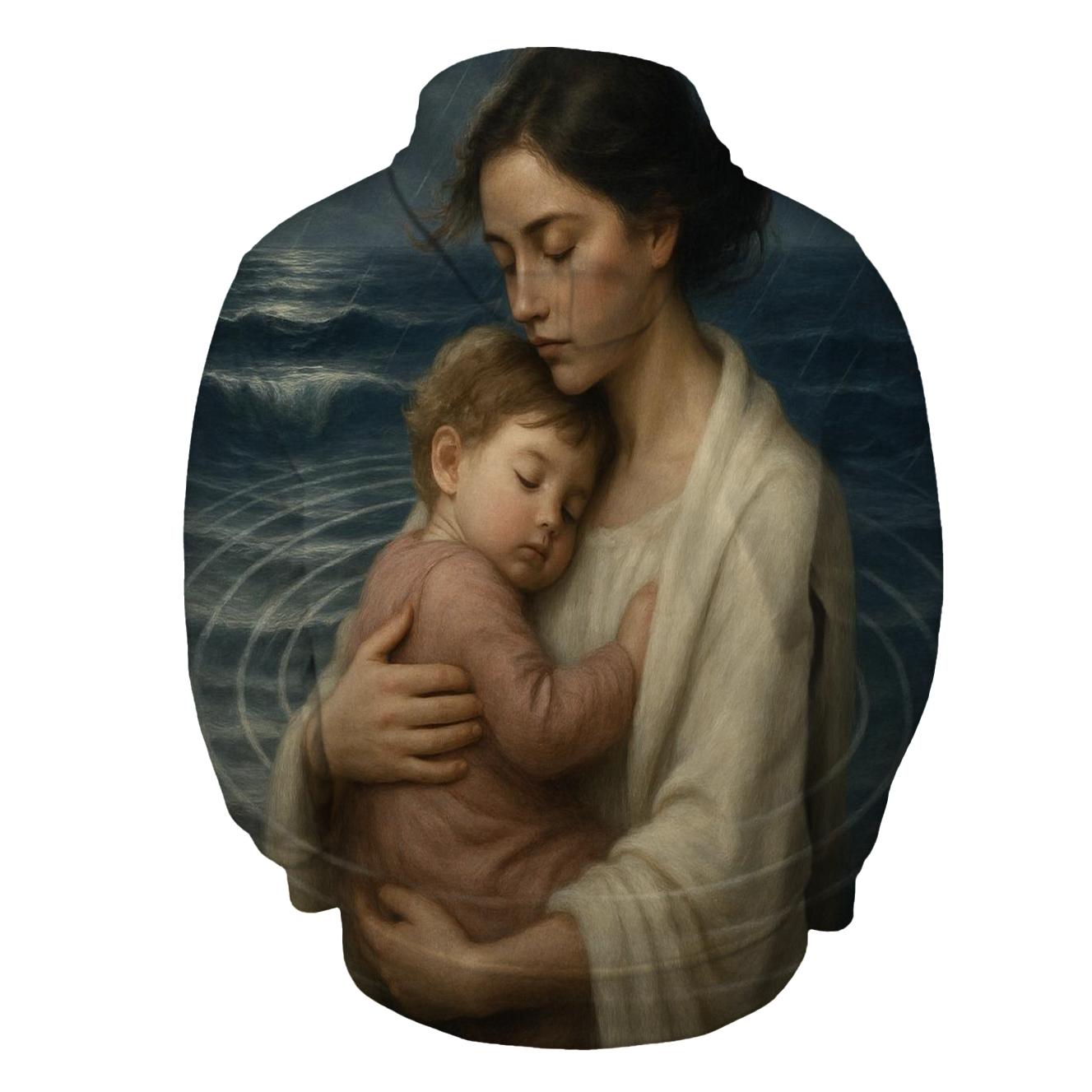 The Heartbeat Anchor A Mother’s Calm In Every Storm pullover hoodies