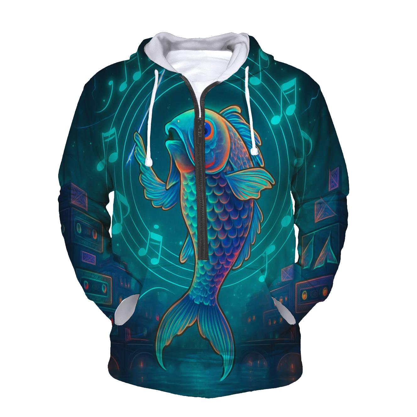 Neon Koi Orchestra custom hoodies