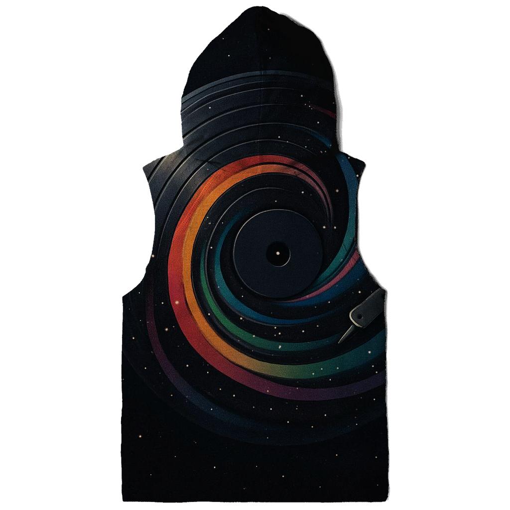 Retro Futurist Vinyl Cosmos pullover hoodies
