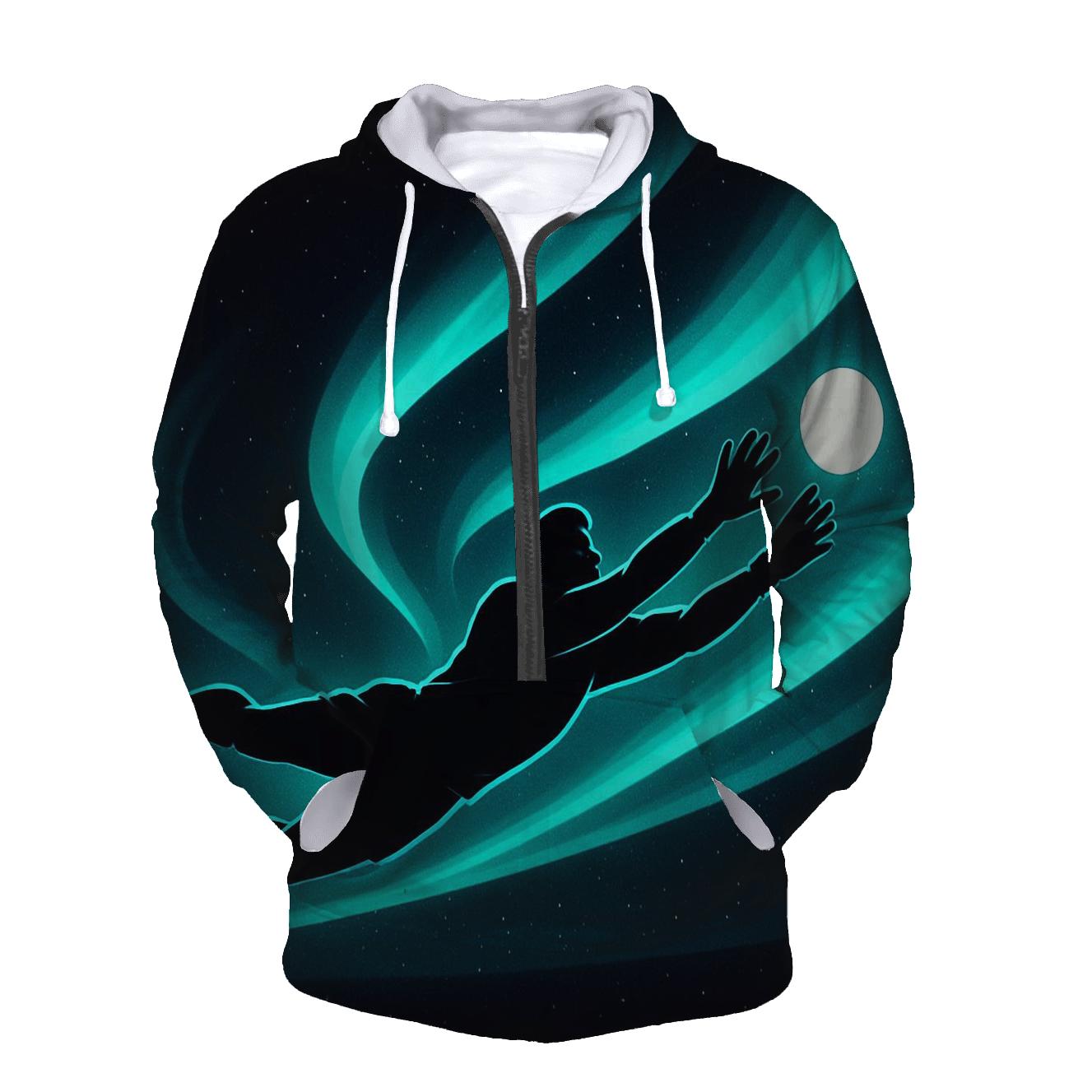 Aurora Goalkeeper Dive embroidered hoodies