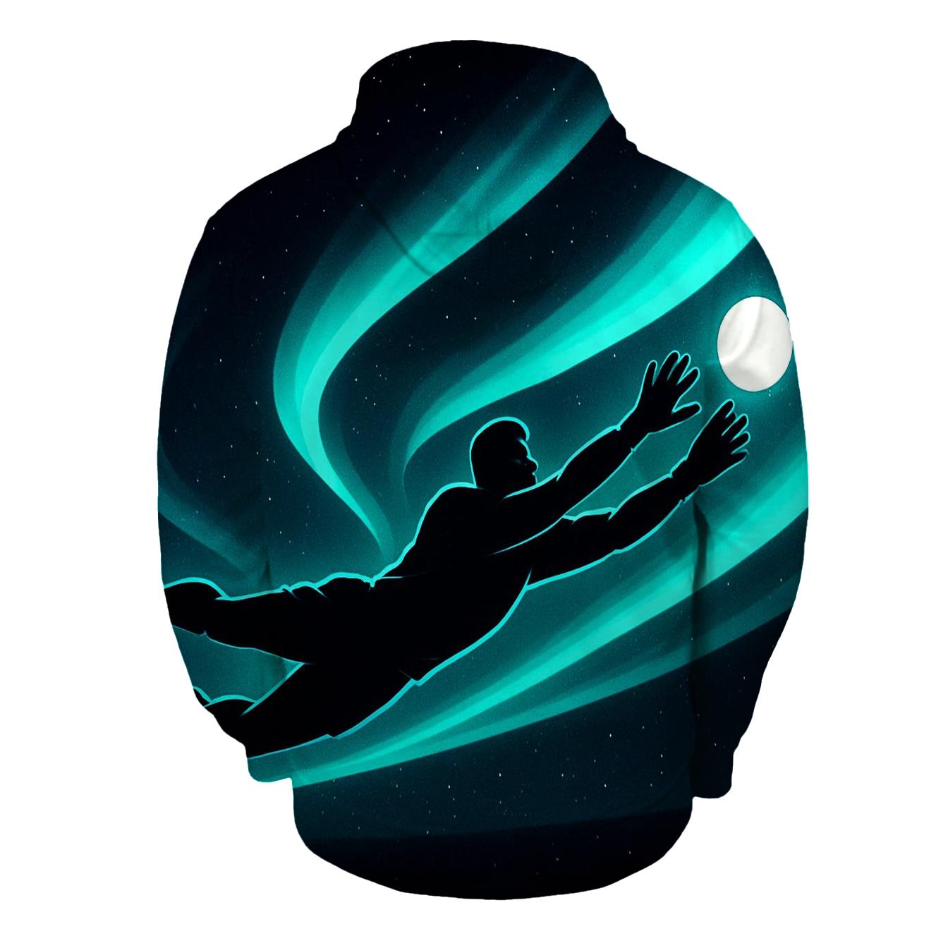 Aurora Goalkeeper Dive embroidered hoodies
