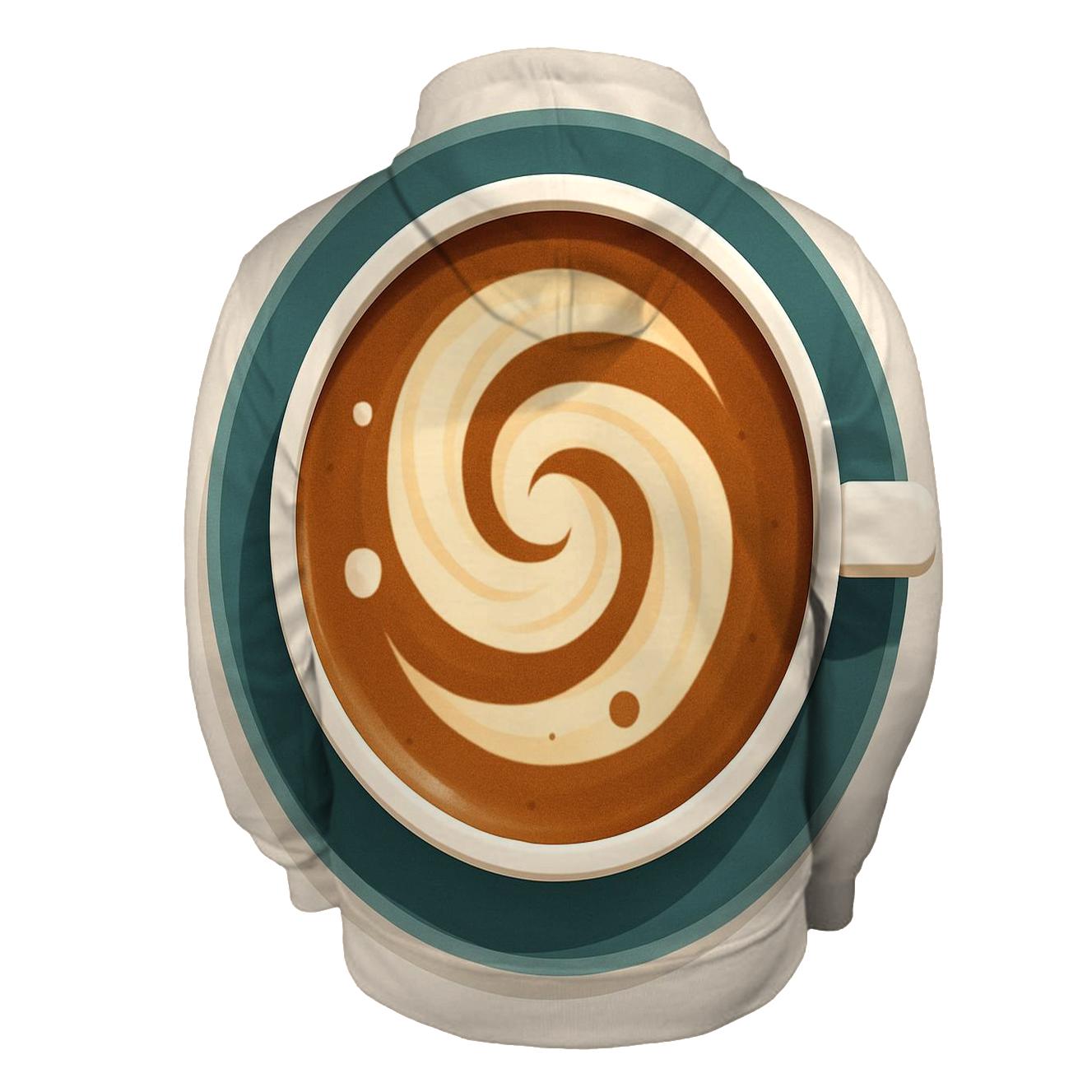 Latte Art Orbit zip-up hoodies