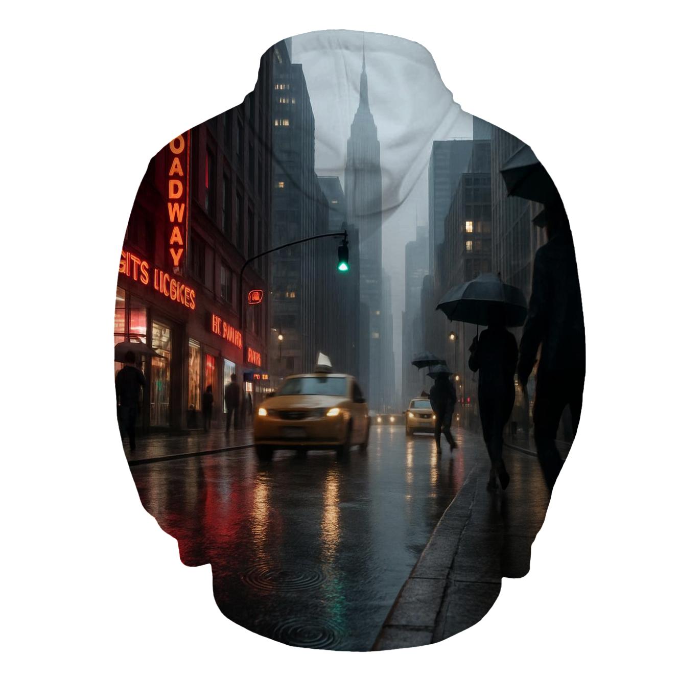 Rain Polished Broadway Canyon With Midtown Rising hoodie designs