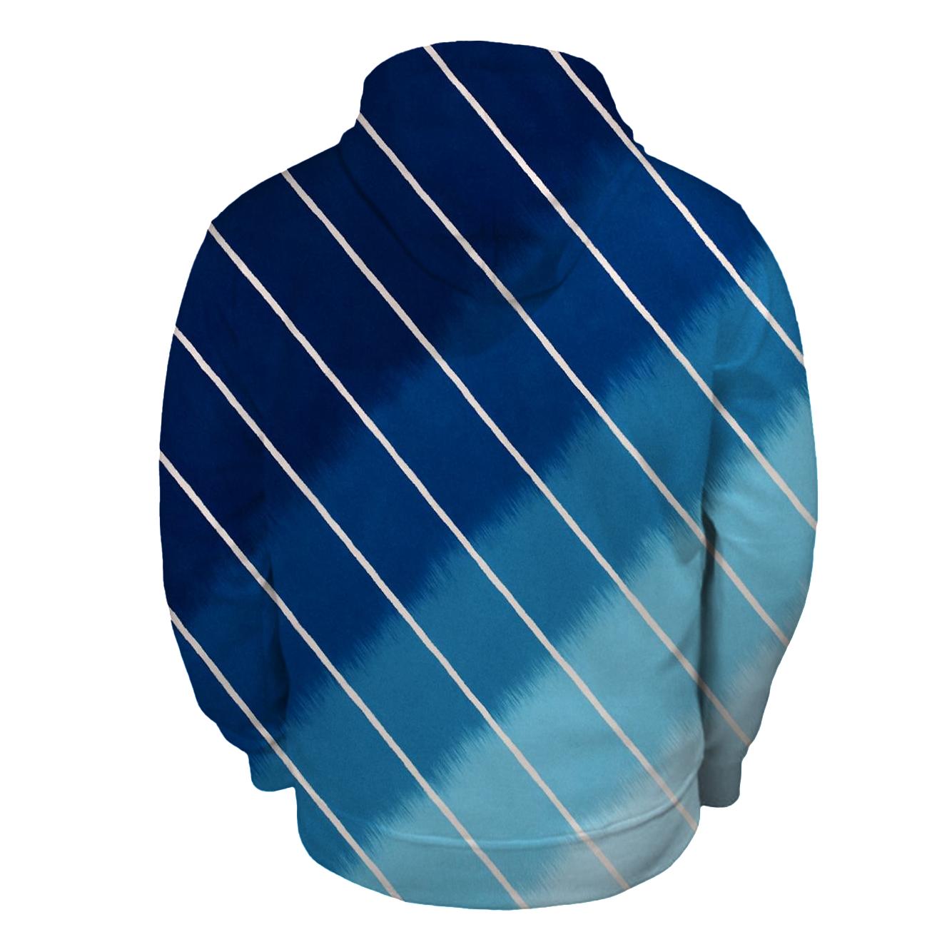 Arashi Comet Tail Diagonals heavyweight hoodies