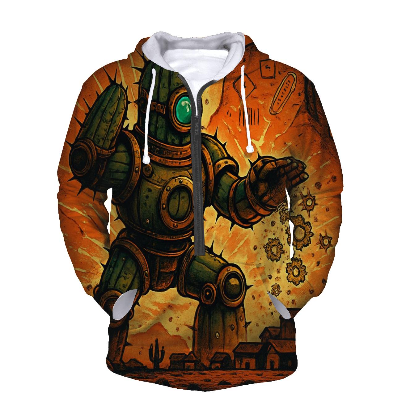 Clockwork Cactus Guardian heavyweight hoodies