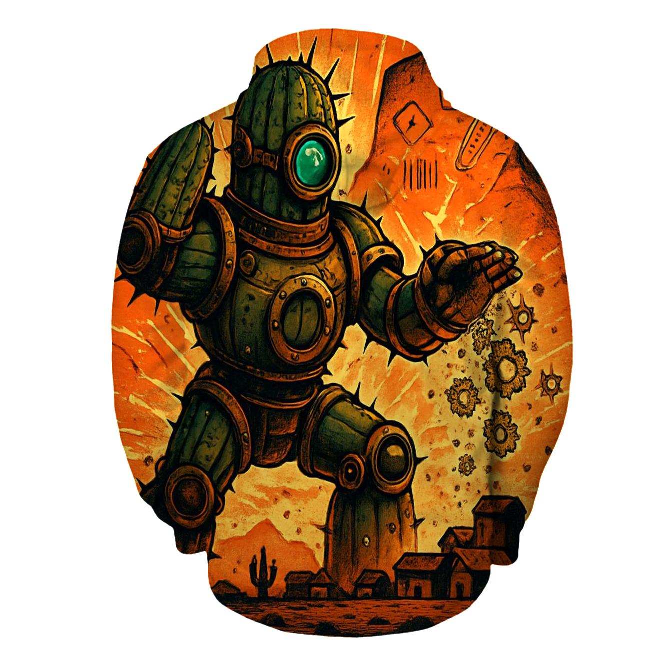 Clockwork Cactus Guardian heavyweight hoodies