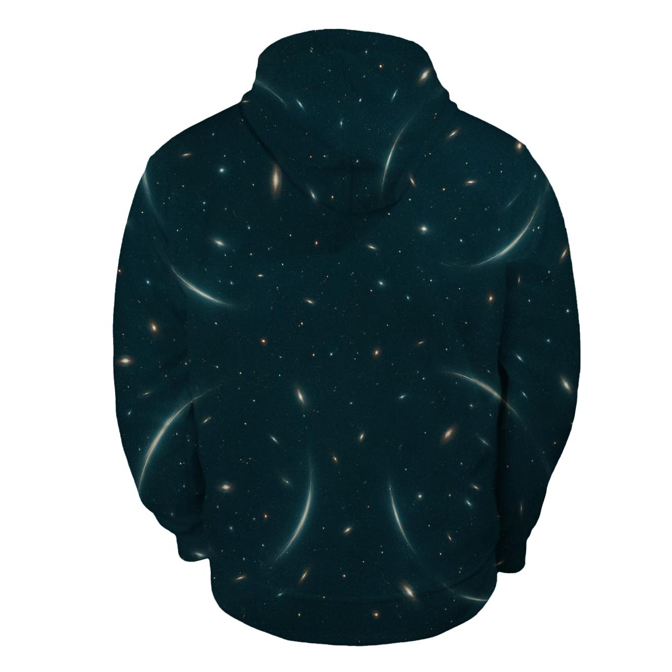 Gravitational Lens Arc Garden premium hoodies