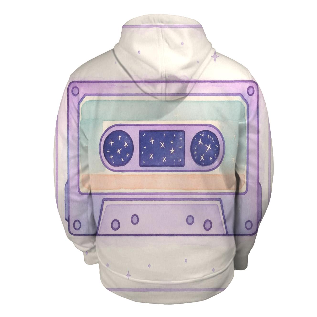 Cassette Constellation Map custom hoodies