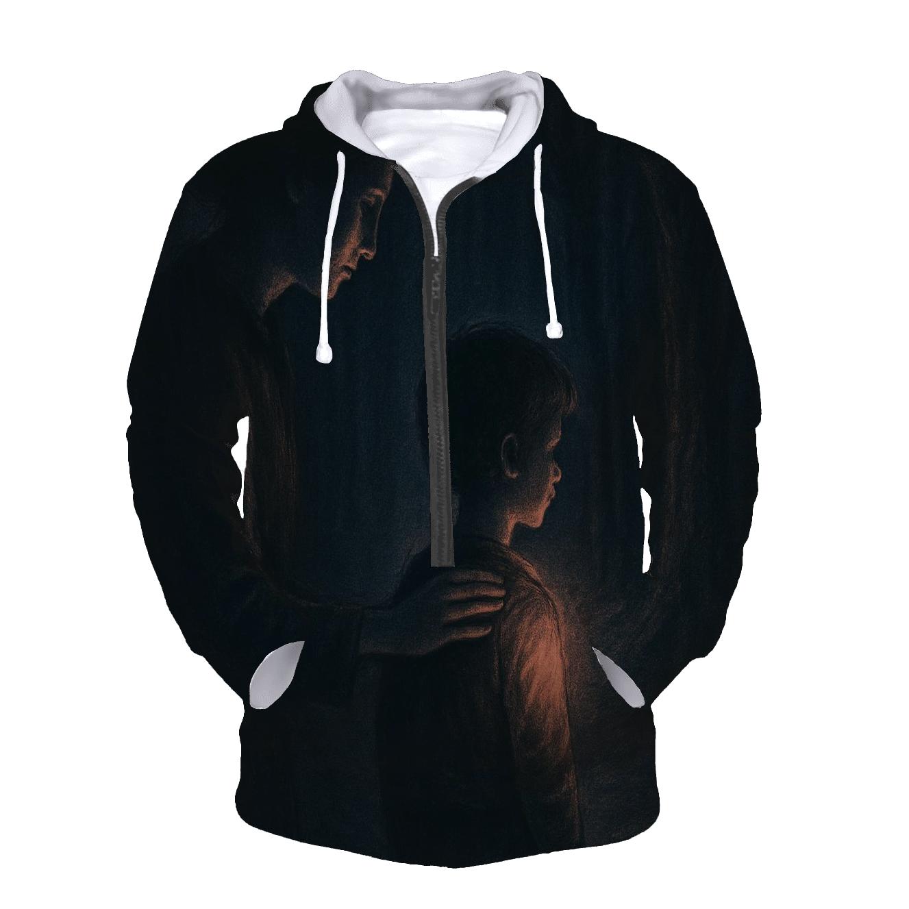 The Lantern Within A Mother’s Love That Lights The Child’s Path printed hoodies
