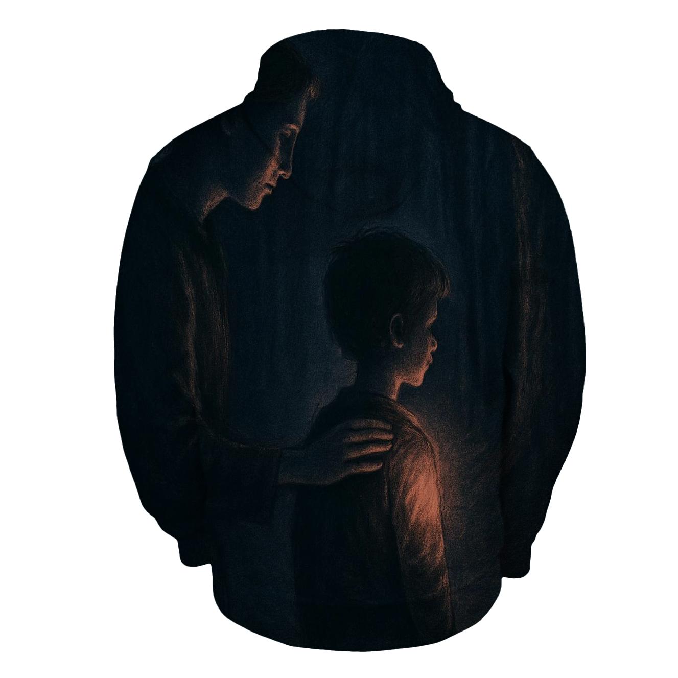 The Lantern Within A Mother’s Love That Lights The Child’s Path printed hoodies