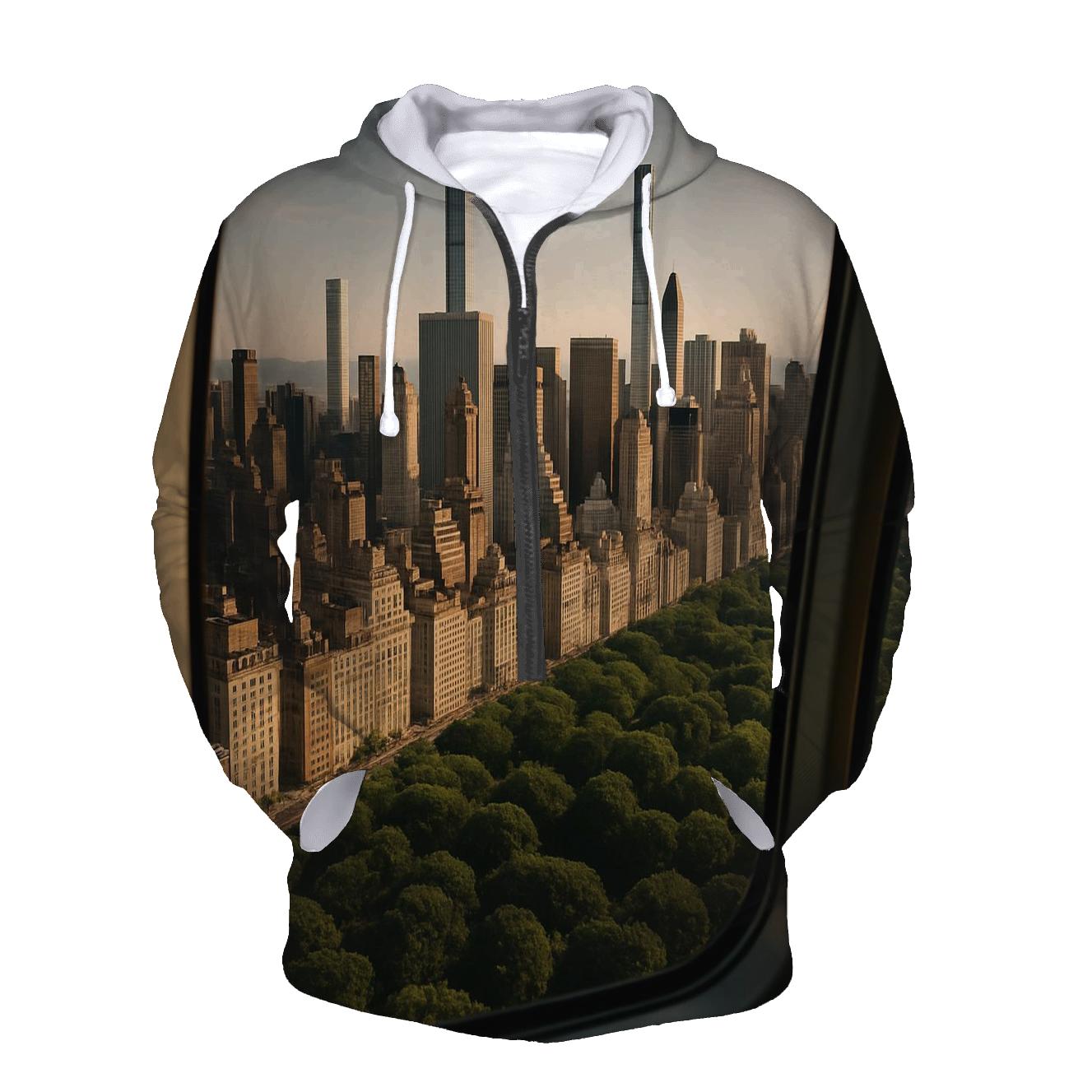 Helicopter Window Grid Over Central Park South hoodie trends