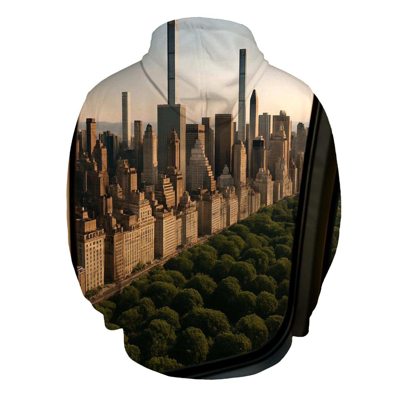 Helicopter Window Grid Over Central Park South hoodie trends