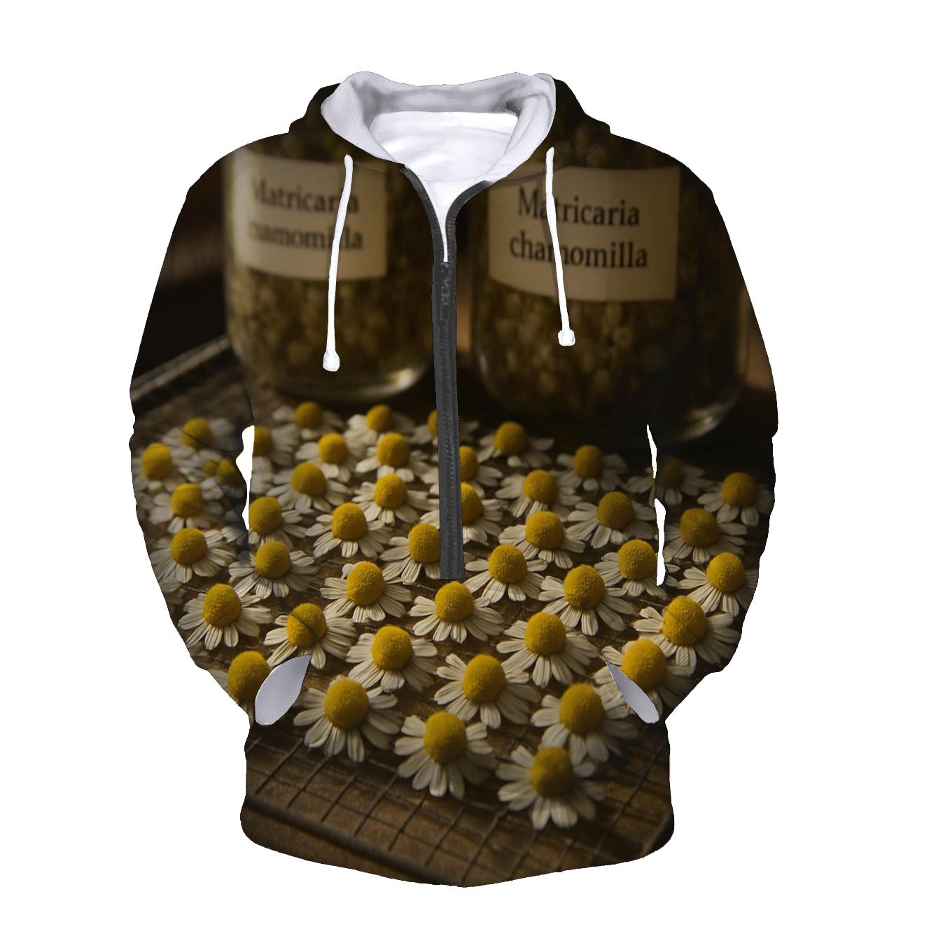 Chamomile Drying Rack In Traditional Apothecary hoodie styles