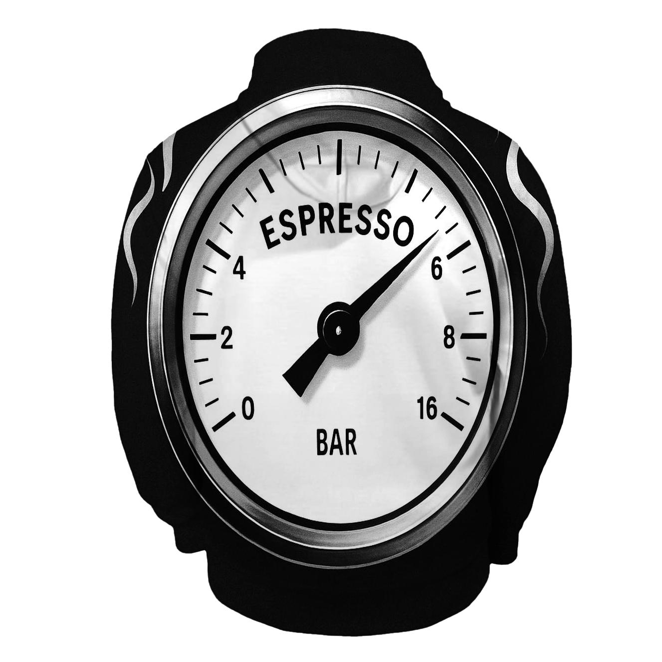 Espresso Gauge Dial lightweight hoodies