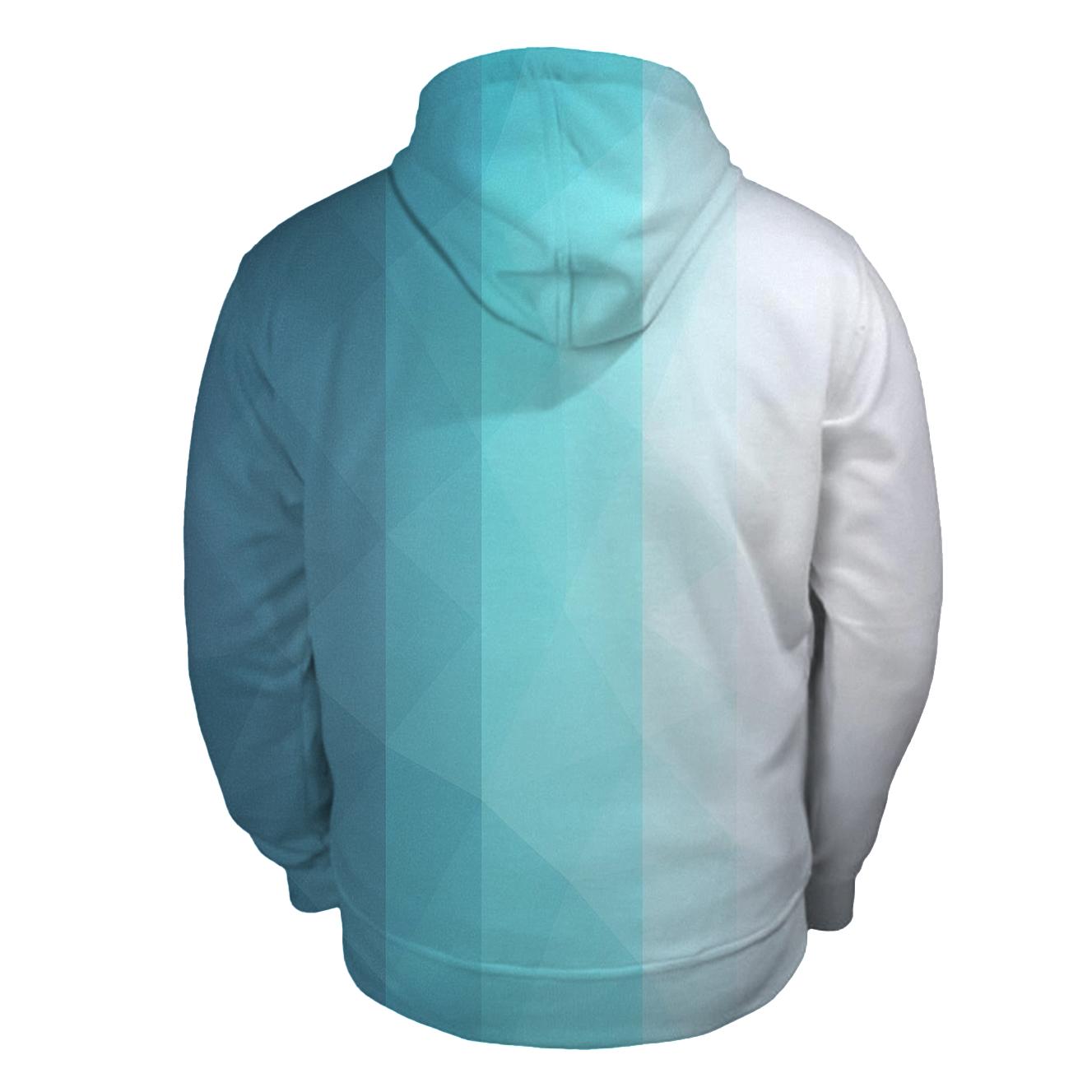 Glacier Prism Fade heavyweight hoodies