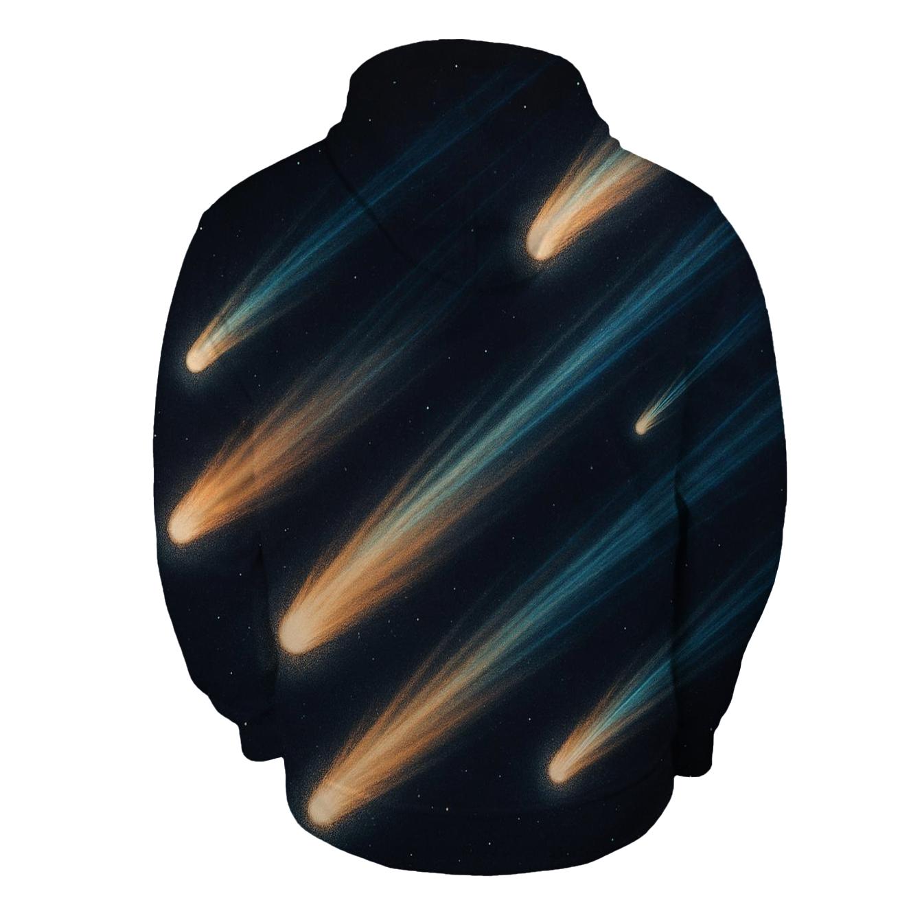 Comet Trail Fan And Ion Striae designer hoodies