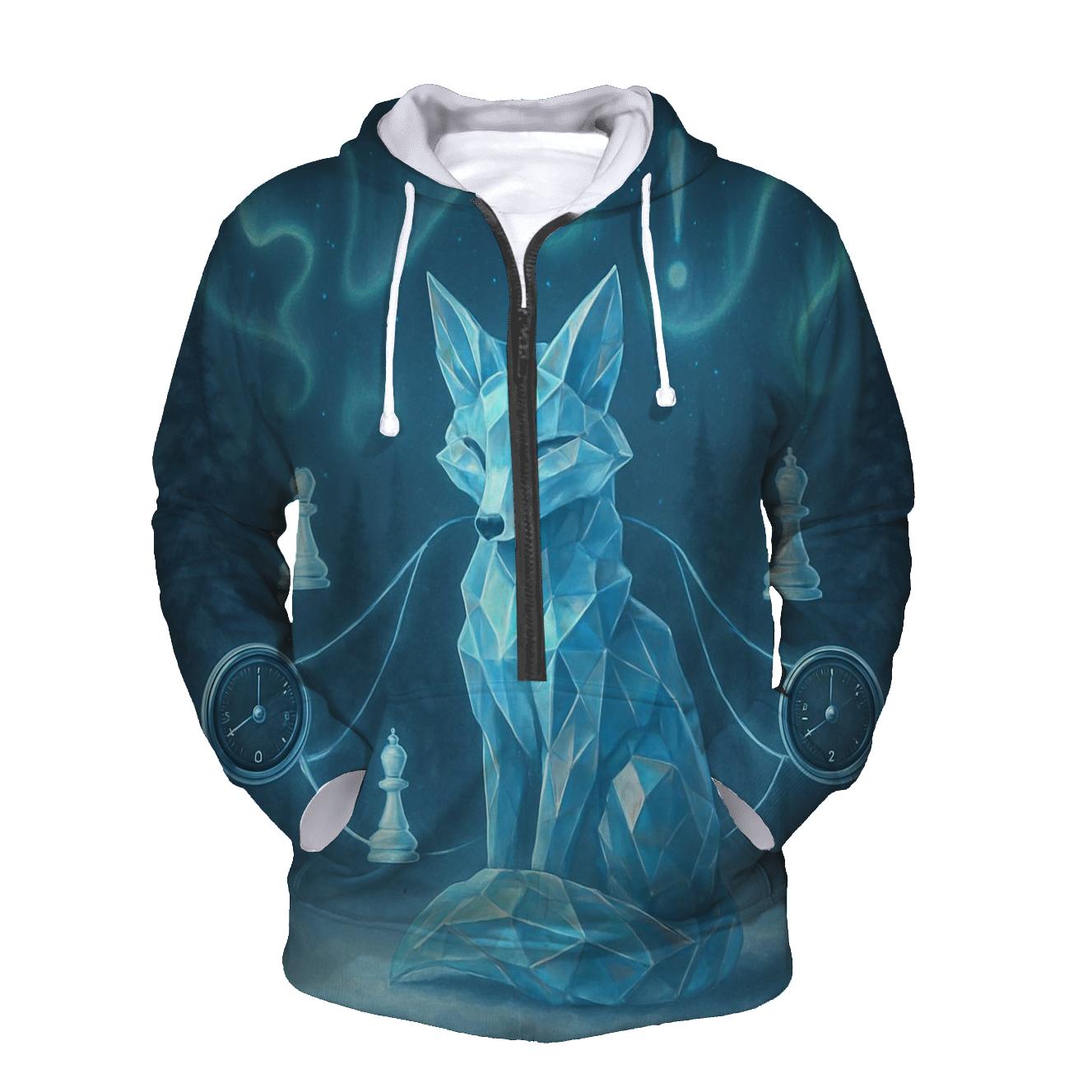 Crystal Fox Signal Weaver lightweight hoodies